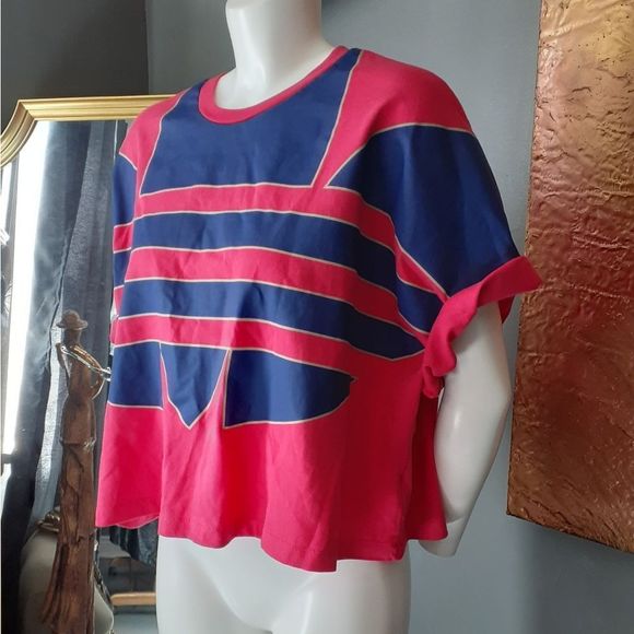 adidas Tops - NWT Adidas Cropped Oversized T Shirt